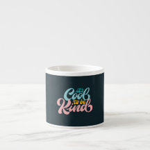 Taza de café pequeña retro Es genial ser amable