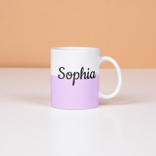 Espresso Taza de café personalizada con nombre en pastel