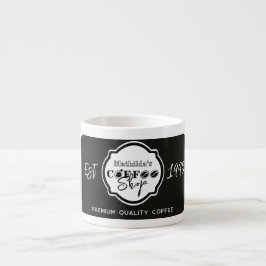 Espresso Taza de café profesional con logo personalizado ne