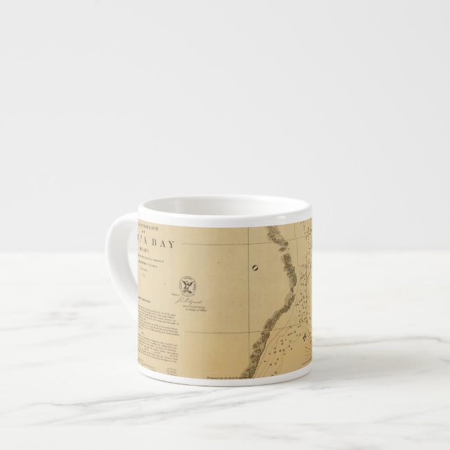Espresso taza de café Tampa Bay 1855 (Izquierda)