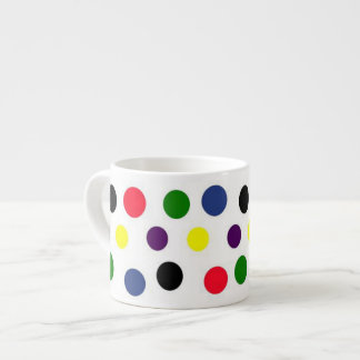 Espresso Taza de expreso con lunares
