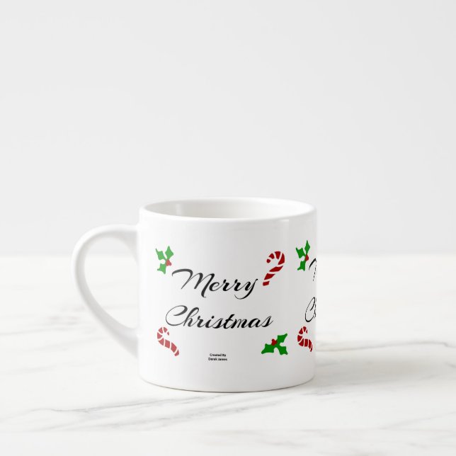 Espresso Taza de expreso Deseos de Navidad (Izquierda)
