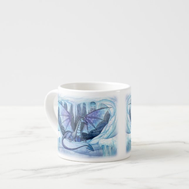 Espresso Taza de expreso Dragón de Hielo (Izquierda)