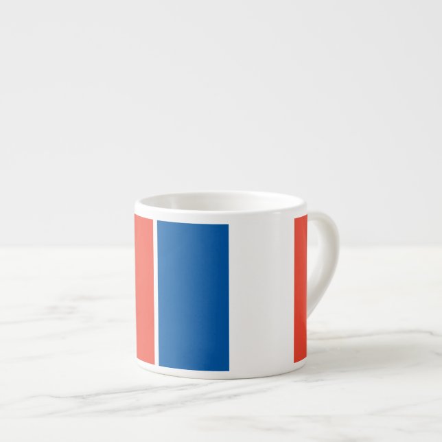 Espresso Taza de expreso Francia estandarte (Derecha)