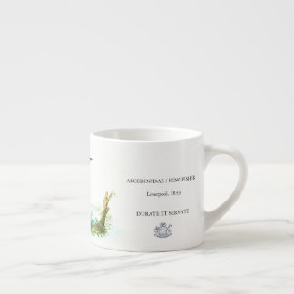 Espresso Taza de expreso Kingfisher del Archivo de Liverpoo