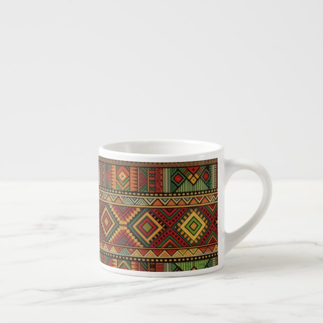 Espresso Taza de expreso llena de color (Derecha)