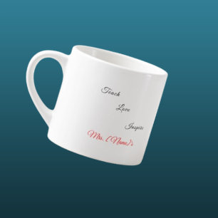 Espresso Taza de expreso para maestra de preescolar Custom