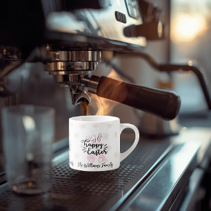 Espresso Taza de expreso personalizada Feliz Pascua