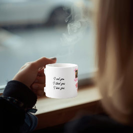 Espresso Taza de expreso personalizada para el Día de San V
