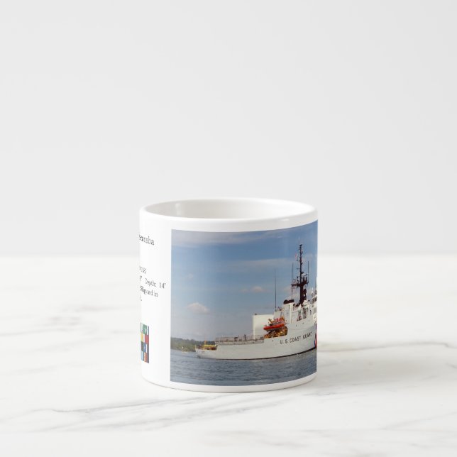 Espresso taza de información de Escanaba (Frente)