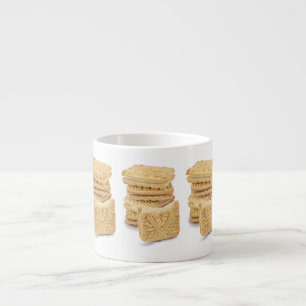 Espresso Taza de la especialidad de la pila de la crema de
