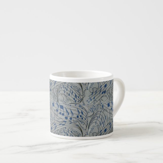 ESPRESSO TAZA DE LA MÚSICA NOTES-ESPRESSO (Derecha)