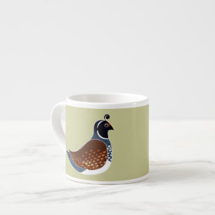 Espresso Taza de las codornices