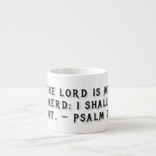 Espresso Taza de regalo Salmo 23:1
