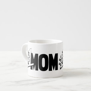 Espresso Taza del café express de la mamá del número 1