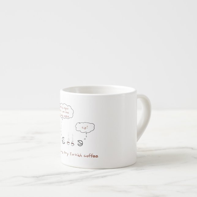 Espresso Taza del café express de las almejas (Derecha)