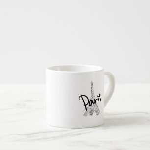 Espresso Taza del café express de París