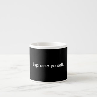 Espresso Taza del uno mismo de Yo del café express