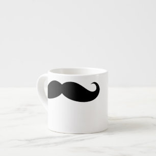 Espresso Taza divertida del bigote de la cara