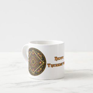Espresso Taza especial de iconos de Acción de Gracias