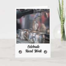 Espresso Tu Gracias - Una Tarjeta Del Día Del Trab