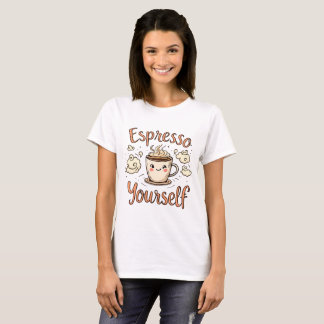 "Espresso tú mismo" café divertido camiseta de Lov