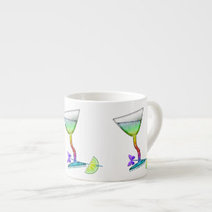 ESPRESSO Y TAZAS DE CHINA - MARTINI MARIPOSA