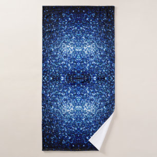 Espuma de purpurina azul oscuro
