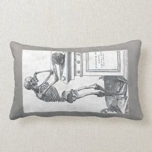 Esqueleto con la almohada de MoJo del americano
