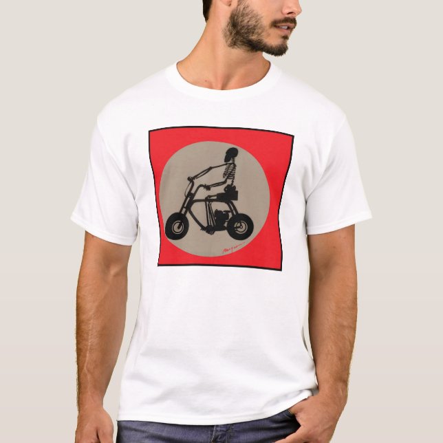 Esqueleto de BargasArtworks en la camisa de (Anverso)