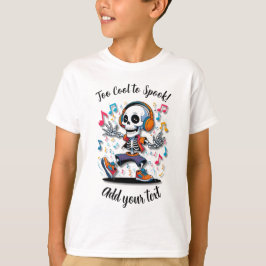 Esqueleto de Breakdance – Camiseta de Halloween pa