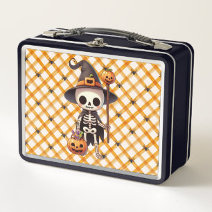 Esqueleto de Halloween lindo y caprichoso