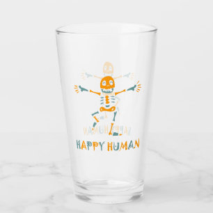 Esqueleto humano feliz