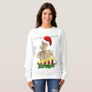 esqueleto navidades pesadillas sudaderas