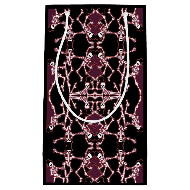 Esqueletos bailarines Bolsa de Regalo Ghoulish (Anverso)