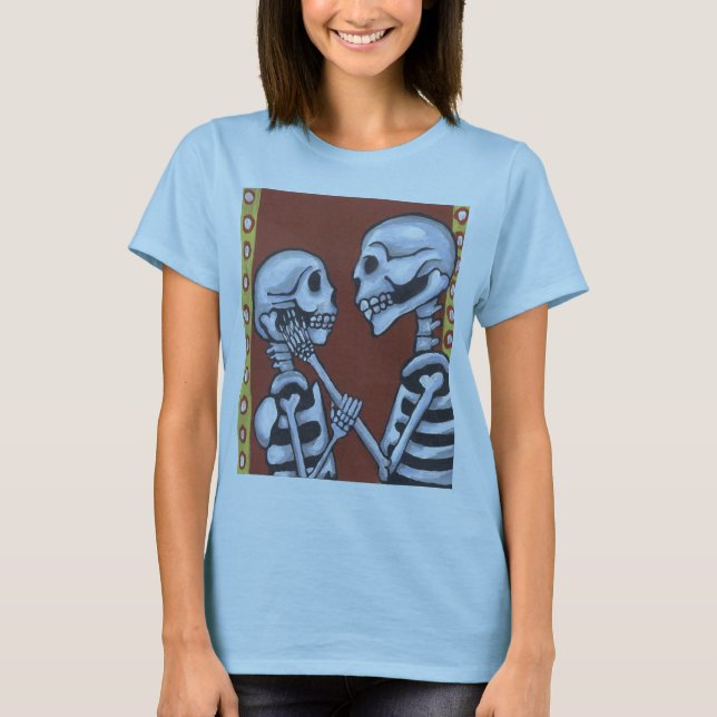 Esqueletos del diámetro de los muertos en camisa (Anverso)