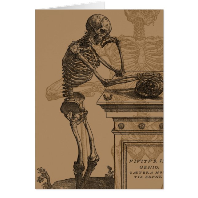Esqueletos y muerte (Frente)