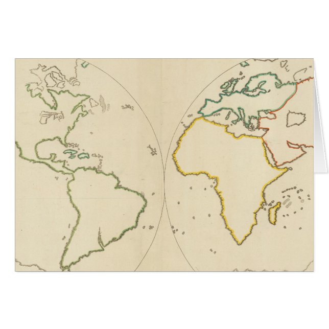 Esquema 2 del mapa mundial (Anverso (Horizontal))