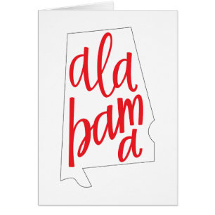 Esquema del estado de Alabama
