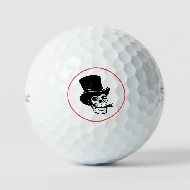 ESQUEMA EN UNA BOLA DE GOLF DE PERSONALIZADO DE HA (Anverso)