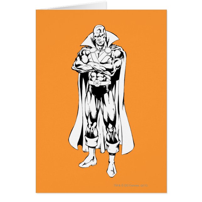 Esquema permanente de Martian Manhunter (Frente)