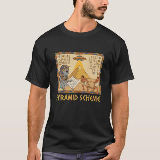 Esquema Pirámide Antiguos Alienígenas Camiseta Egi