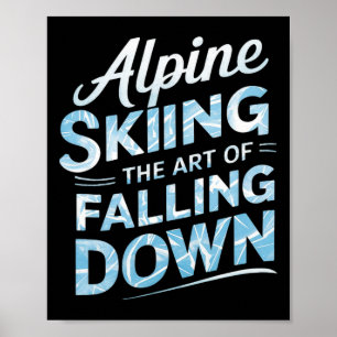 Esquí Alpino El Arte De Caer Esquí Alpino