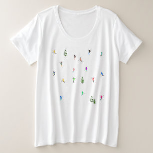 Esquí de esquí alpino en invierno