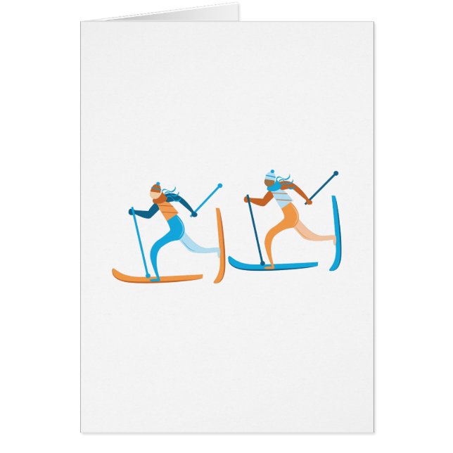 Esquí de la nieve (Frente)