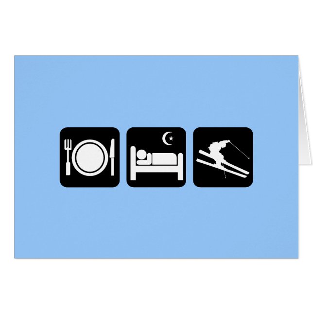 esquí divertido (Anverso (Horizontal))