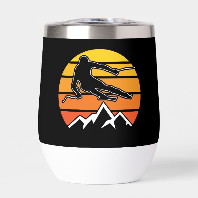 Esquí retro (Frente)