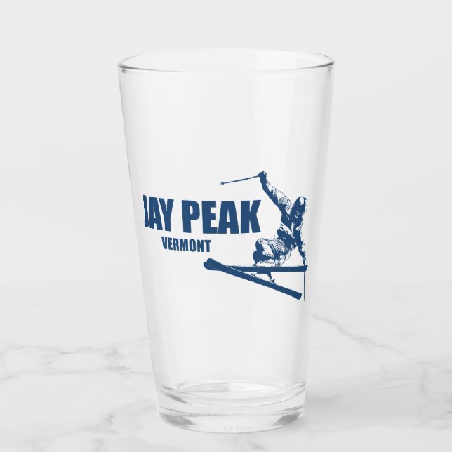 Esquiador de Jay Peak Vermont (Anverso)