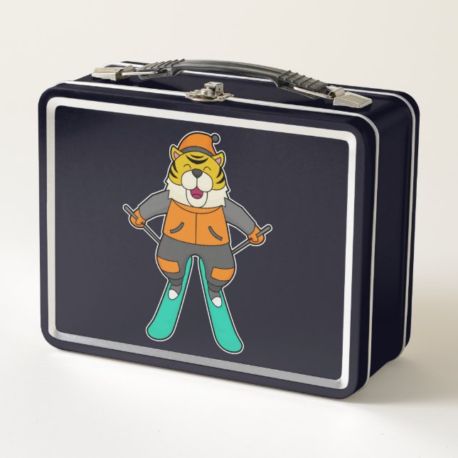 Esquiador de tigres (Anverso)