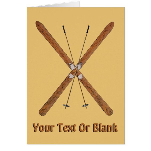 Esquíes De Campo Y Pollos (Frente)